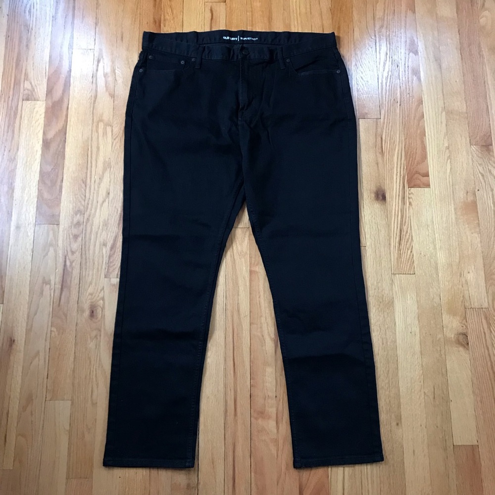 Old Navy Slim Men's Black Jeans 40x29